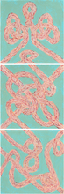 Load image into Gallery viewer, Knot Series Light Turquoise and Straw
