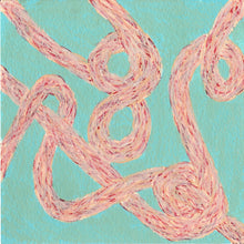 Load image into Gallery viewer, Knot Series Light Turquoise and Straw
